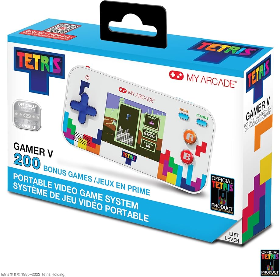 Tetris Tumble XL My Arcade Tetris Gamer Portable